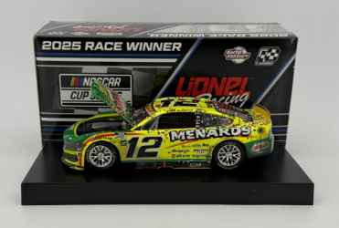 Ryan Blaney 2025 Menards/Libman 9/21/25 New Hampshire Race Win 1:24 Nascar Diecast Ryan Blaney, Nascar Diecast, 2025 Nascar Diecast, 1:24 Scale Diecast