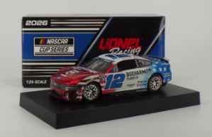 Ryan Blaney 2026 BodyArmor Patriotic 1:24 Color Chrome Nascar Diecast Ryan Blaney, Nascar Diecast, 2026 Nascar Diecast, 1:24 Scale Diecast