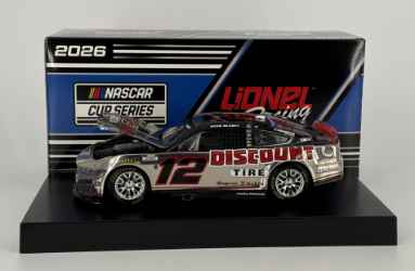 Ryan Blaney 2026 Discount Tire 1:24 Color Chrome Nascar Diecast Ryan Blaney, Nascar Diecast, 2026 Nascar Diecast, 1:24 Scale Diecast