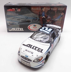 Ryan Newman Autographed 2002 #12 Alltel / Rookie of the Year 1:24 Nascar Diecast Ryan Newman Autographed 2002 #12 Alltel / Rookie of the Year 1:24 Nascar Diecast