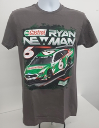 Ryan Newman Castrol Charcoal Shirt Ryan Newman, Castrol, Charcoal Shirt