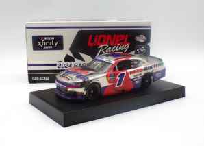 Sam Mayer 2024 Roto-Rooter Iowa 6/15 Race Win 1:24 Color Chrome Nascar Diecast - Xfinity Series Sam Mayer, Nascar Diecast, 2024 Nascar Diecast, 1:24 Scale Diecast