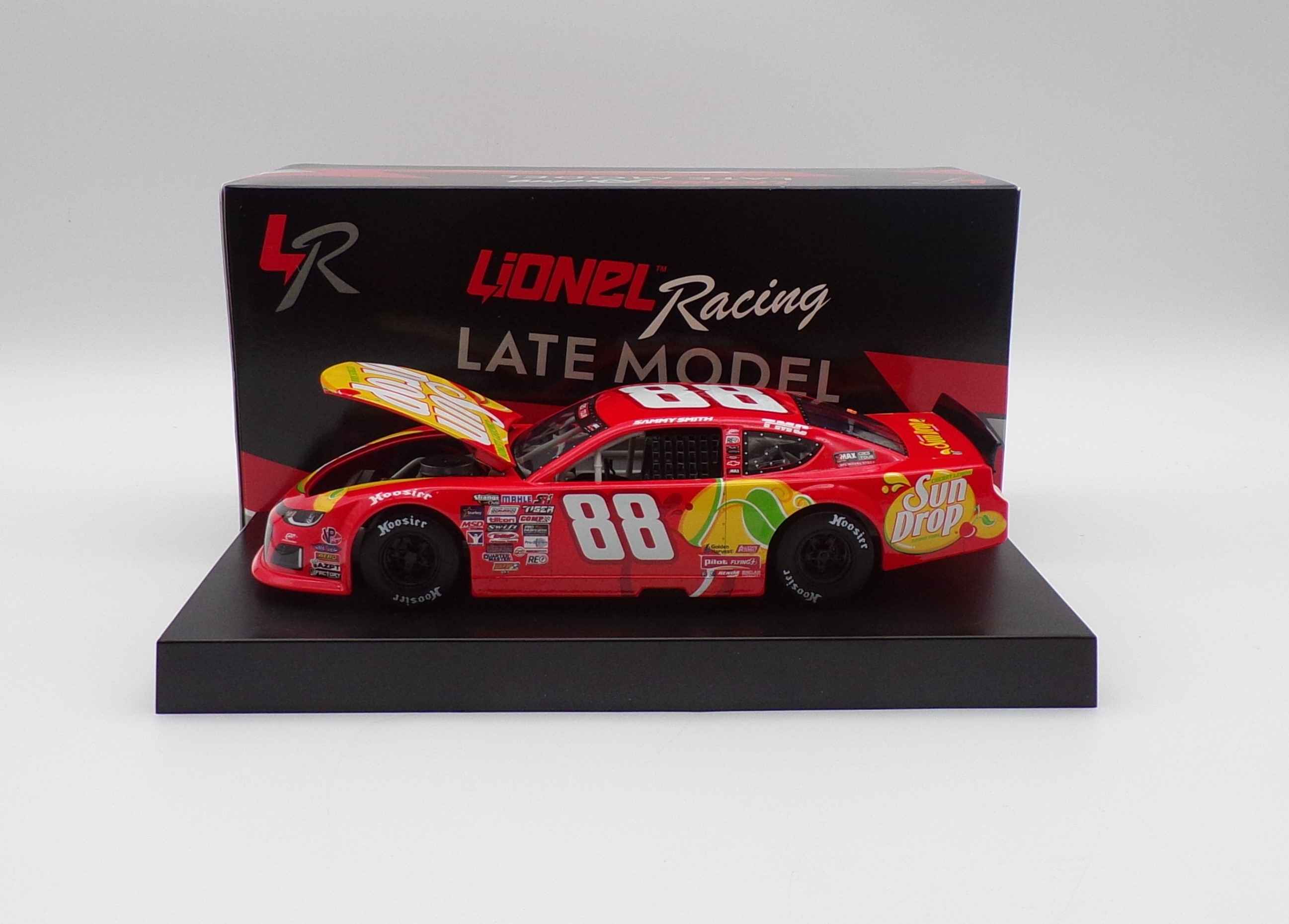 Sammy Smith Autographed 2024 Cherry Lemon Sun Drop 1:24 Nascar