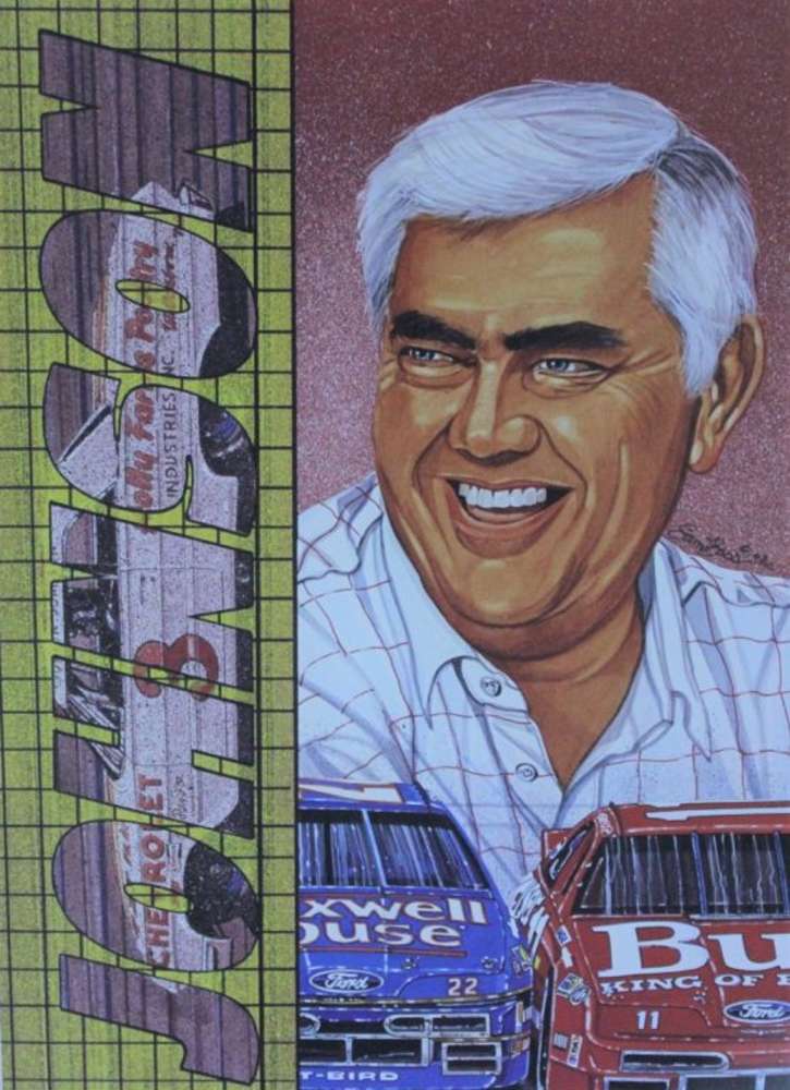 Sam Bass Model Set of 10 1992 Sam Bass Posters Of Drivers 15.5