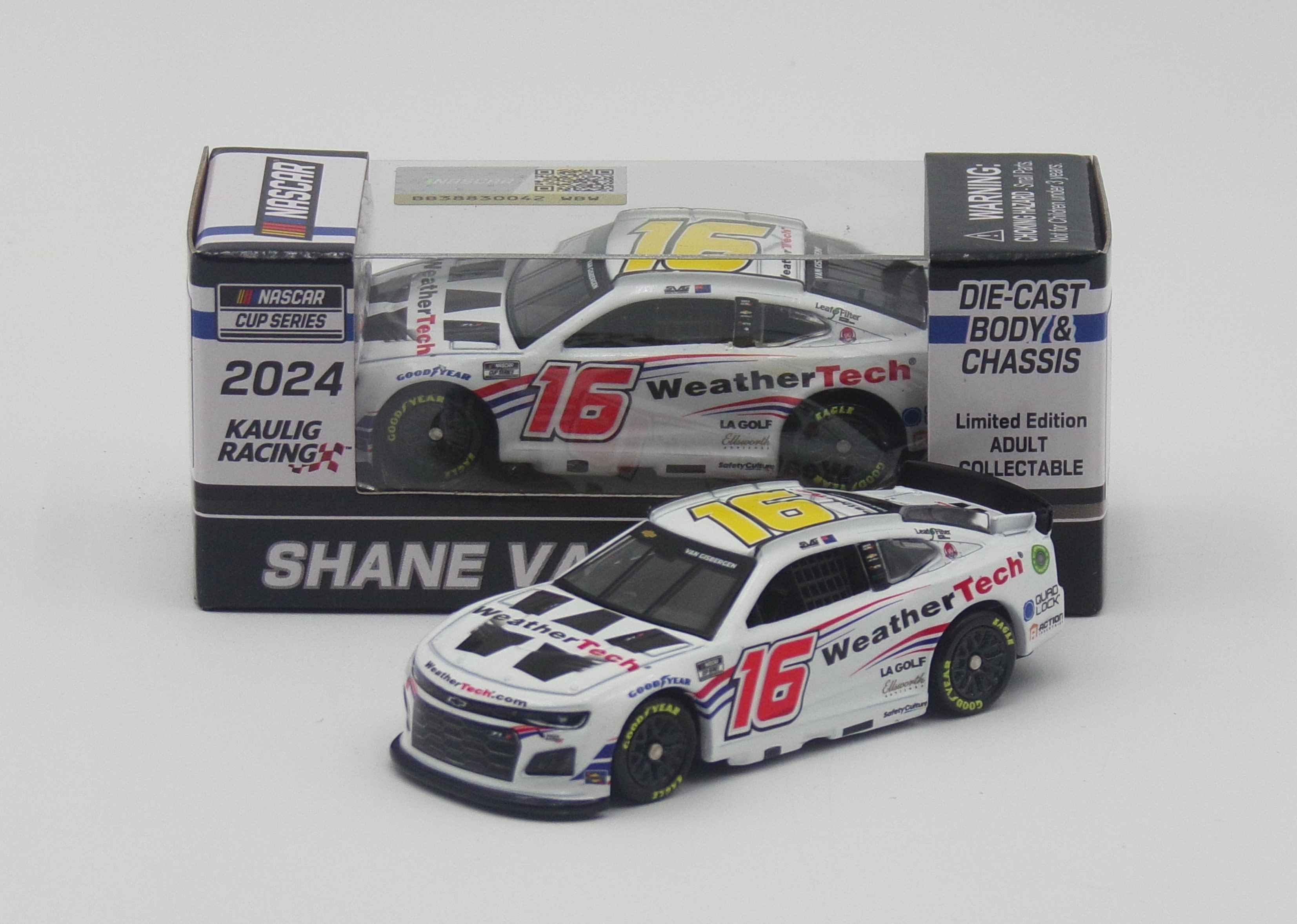 Shane Van Gisbergen 2024 WeatherTech 1:64 Nascar Diecast Chassis
