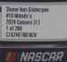 Shane Van Gisbergen 2024 Wendy's 1:64 Nascar Diecast Chassis - C162461WENSV