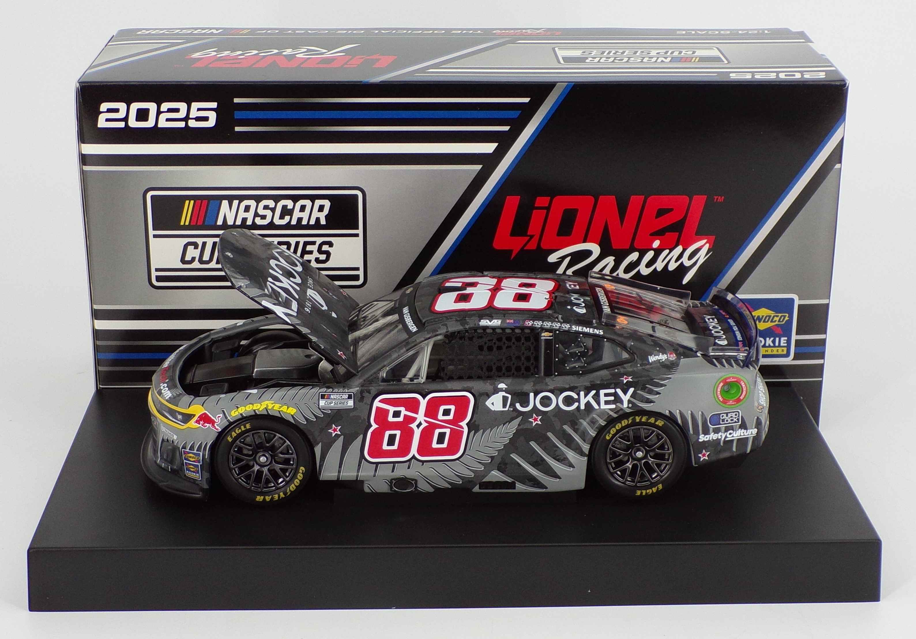 Shane Van Gisbergen 2025 Jockey New Zealand 1:24 Nascar Diecast