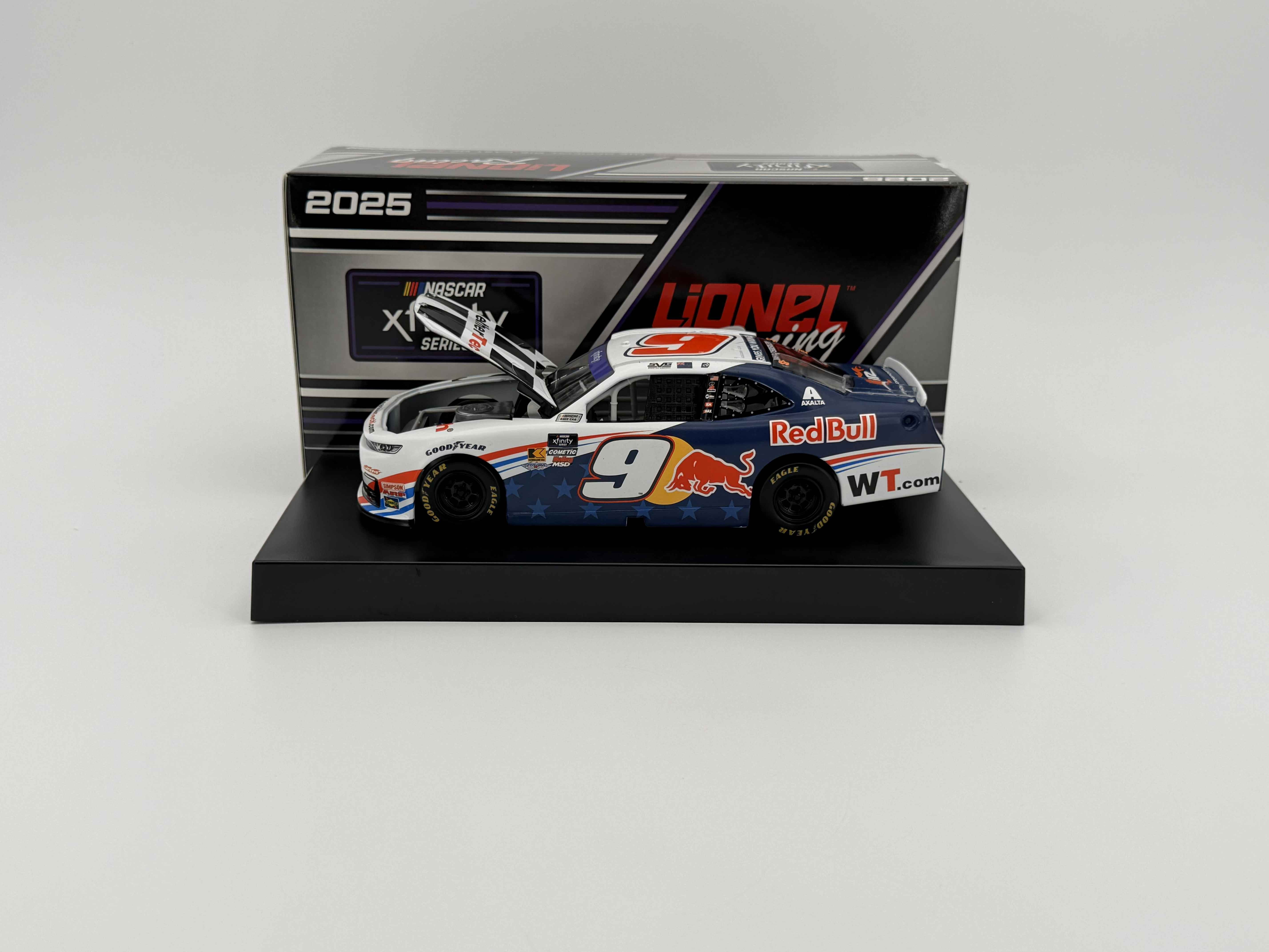Shane Van Gisbergen 2025 Weathertech/Red Bull 1:24 Nascar Diecast