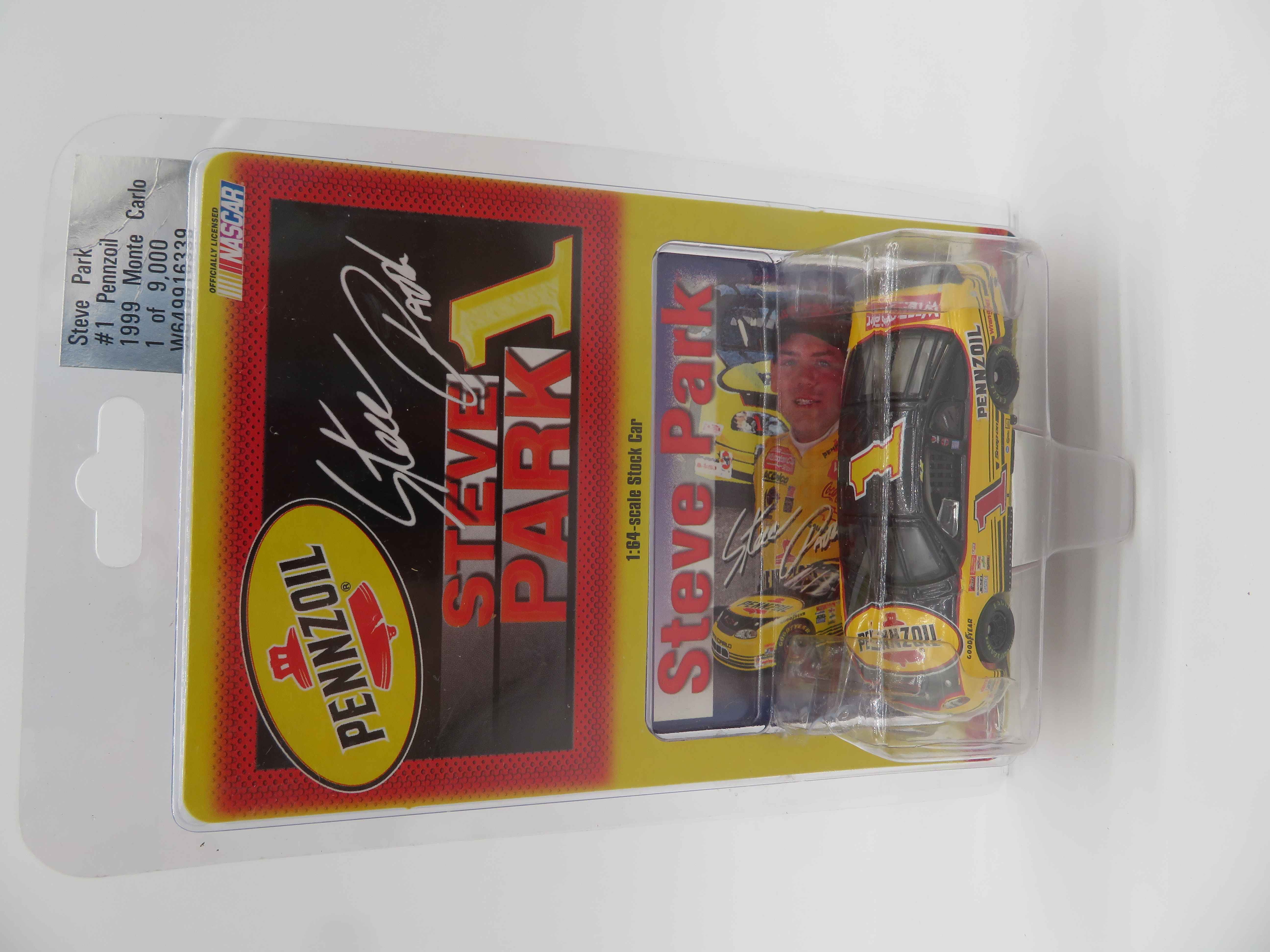 Steve Park 1999 #1 Pennzoil 1:64 Nascar Diecast