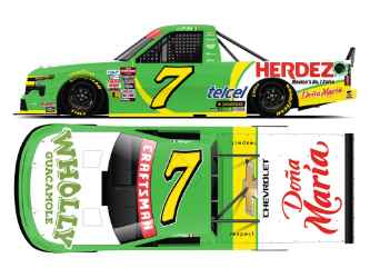 *CANCELLED* Andres Perez 2024 Herdez / Wholly Guacamole Truck Series 1:64 Nascar Diecast - Truck Series Andres Perez, Nascar Diecast, 2024 Nascar Diecast, 1:64 Scale Diecast