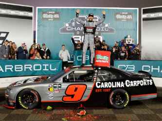 *Preorder* Ross Chastain 2026 Carolina Carports Charlotte 5/23/26 Race Win 1:24 Color Chrome Nascar Diecast - OReilly Auto Parts Series  Ross Chastain, Nascar Diecast, 2026 Nascar Diecast, 1:24 Scale Diecast