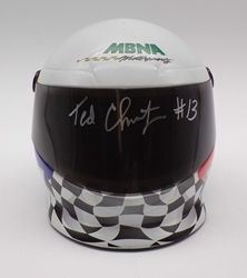 Ted Christopher Autographed #13 MBNA Mini Helmet Ted Christopher Autographed #13 MBNA Mini Helmet