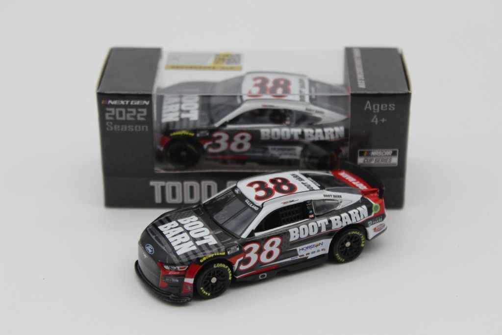 Todd Gilliland Autographed in Silver Sharpie 2023 Frontline 1:24 Nascar Diecast