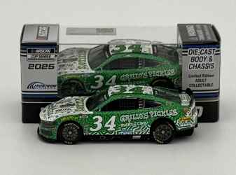 Todd Gilliland 2025 Grillos Pickles x Snoeman 1:64 Nascar Diecast Todd Gilliland, Nascar Diecast, 2025 Nascar Diecast, 1:64 Scale Diecast,