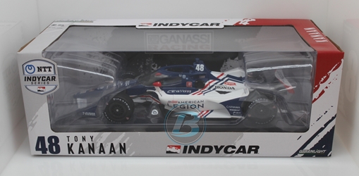 Tony Kanaan / Chip Ganassi Racing #48 American Legion 1:18 2021 NTT IndyCar Series Tony Kanaan,2021,1:18,diecast,greenlight,indy