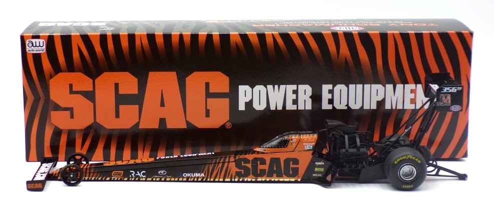 Auto World 2023 Tony Schumacher SCAG Dragster – New Canopy, AFX SC398
