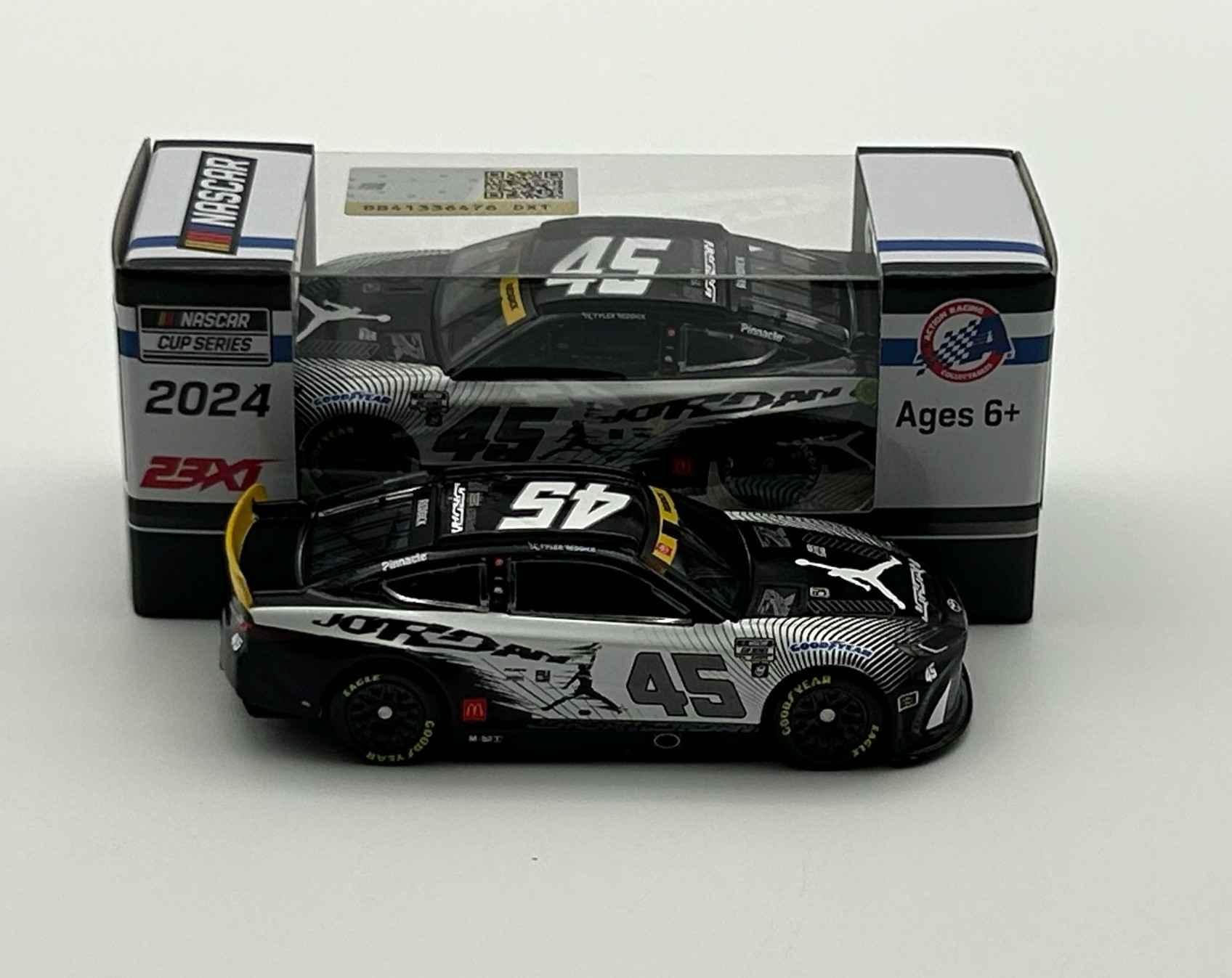 Tyler Reddick 2024 Jordan Brand Black 1:64 Nascar Diecast