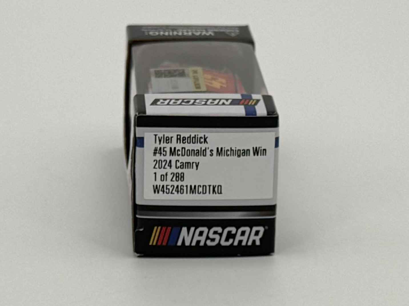 Tyler Reddick 2024 McDonald's Michigan Race Win 1:64 Nascar