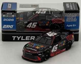 Tyler Reddick 2026 Chumba Casino 1:64 Nascar Diecast Tyler Reddick, Nascar Diecast, 2026 Nascar Diecast, 1:64 Scale Diecast,