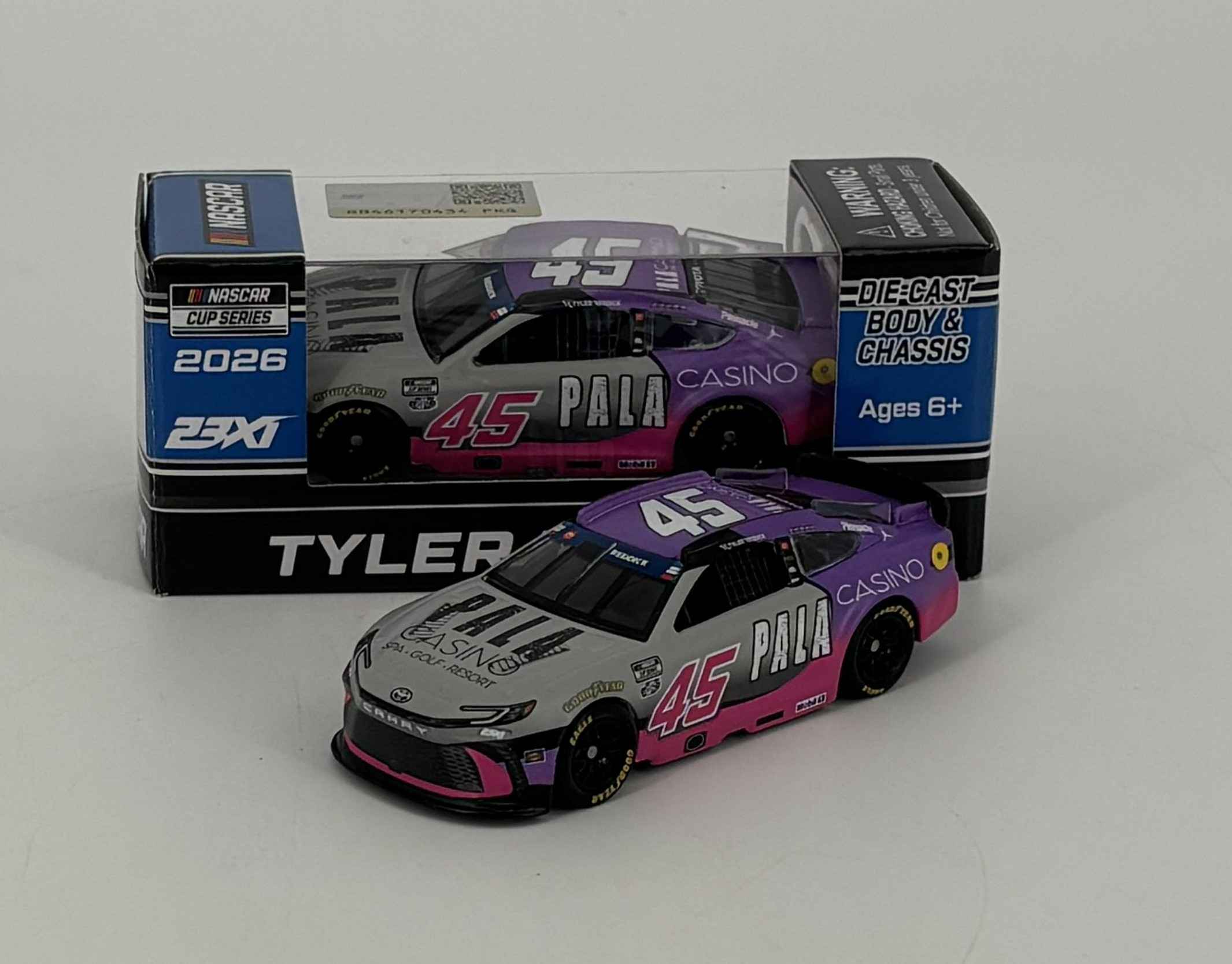 【新品未使用♪】TRYWIN POCKET カーナビ(^O^) Tyler Reddick 2026 Pala Casino 1:64 Nascar Diecast
