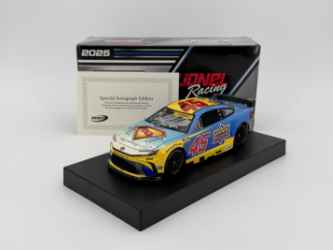 Tyler Reddick Autographed 2025 Upper Deck / "Superman" 1:24 Nascar Diecast Tyler Reddick, Nascar Diecast, 2025 Nascar Diecast, 1:24 Scale Diecast, Autographed