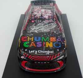 Tyler Reddick Autographed 2026 Chumba Casino / Daytona 500 2/15/26 Race Win 1:24 Nascar Diecast Tyler Reddick, Nascar Diecast, 2026 Nascar Diecast, 1:24 Scale Diecast