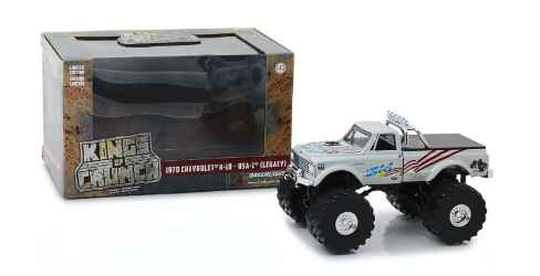 USA-1 1:43 1970 Chevy K-10 Kings of Crunch Monster Truck USA-1, Monster Truck, 1:24 Scale, Kings of Crunch