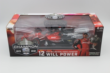 Will Power #12 2022 Verizon 5G / Team Penske - NTT IndyCar Series Champion 1:18 Scale IndyCar Diecast Will Power, 2022,1:18, diecast, greenlight, indy