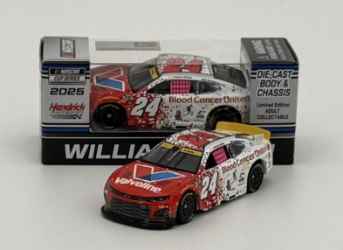 William Bryon 2025 Valvoline/Blood Cancer United 1:64 Nascar Diecast William Bryon, Nascar Diecast, 2025 Nascar Diecast, 1:64 Scale Diecast,