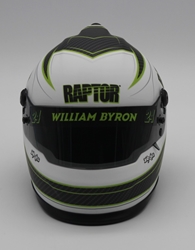William Byron 2023 Raptor MINI Replica Helmet William Byron, Helmet, NASCAR, BrandArt, Mini Helmet, Replica Helmet
