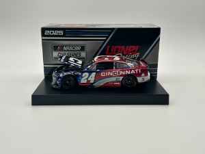 William Byron 2025 Cincinnati 1:24 Color Chrome Nascar Diecast William Byron, Nascar Diecast, 2025 Nascar Diecast, 1:24 Scale Diecast