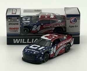 William Byron 2025 Cincinnati 1:64 Nascar Diecast William Byron, Nascar Diecast, 2025 Nascar Diecast, 1:64 Scale Diecast,