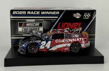 William Byron 2025 Cincinnatti Martinsville 10/26/25 Race Win 1:24 Color Chrome Nascar Diecast William Byron, Nascar Diecast, 2025 Nascar Diecast, 1:24 Scale Diecast