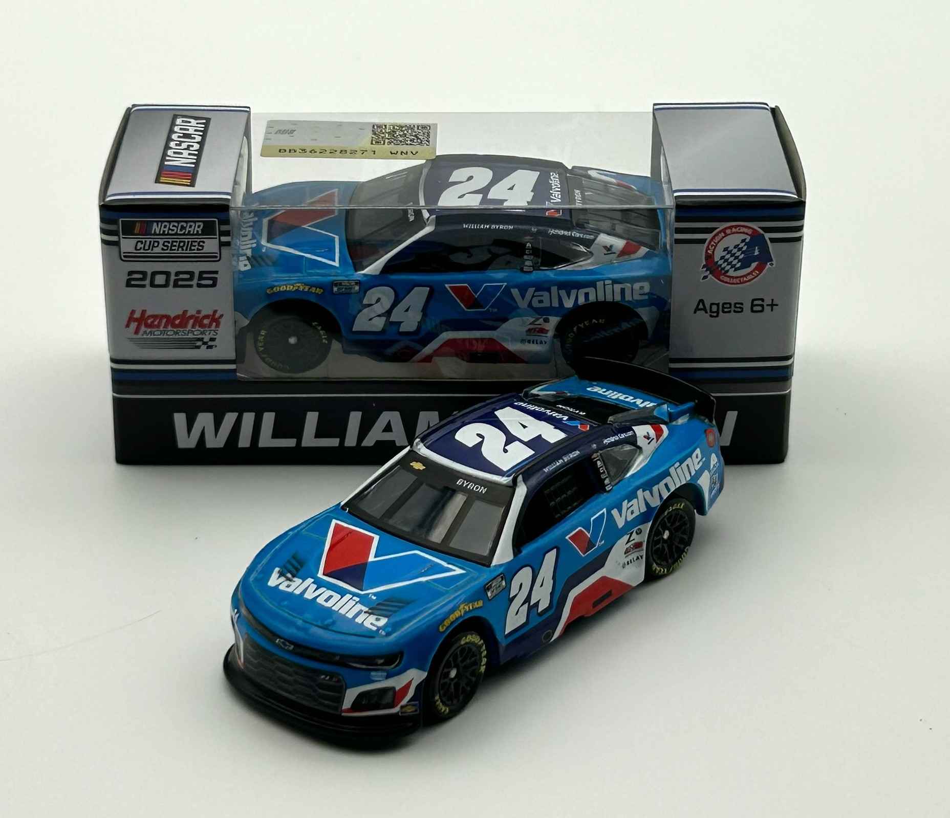 William Byron 2025 Valvoline 1:64 Nascar Diecast
