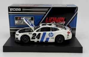 William Byron 2026 HP 1:24 Nascar Diecast William Byron, Nascar Diecast, 2026 Nascar Diecast, 1:24 Scale Diecast