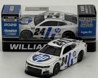 William Byron 2026 HP 1:64 Nascar Diecast William Byron, Nascar Diecast, 2026 Nascar Diecast, 1:64 Scale Diecast,