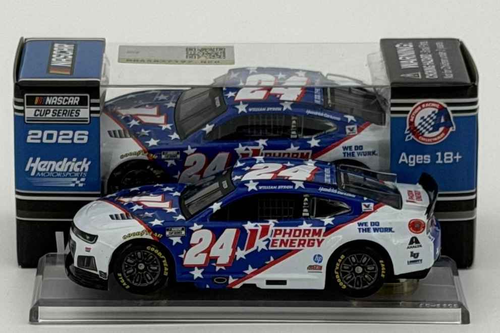 William Byron 2026 Phorm Energy 1:64 Nascar Diecast