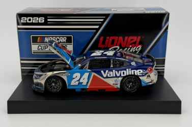 William Byron 2026 Valvoline 1:24 Color Chrome Nascar Diecast William Byron, Nascar Diecast, 2026 Nascar Diecast, 1:24 Scale Diecast