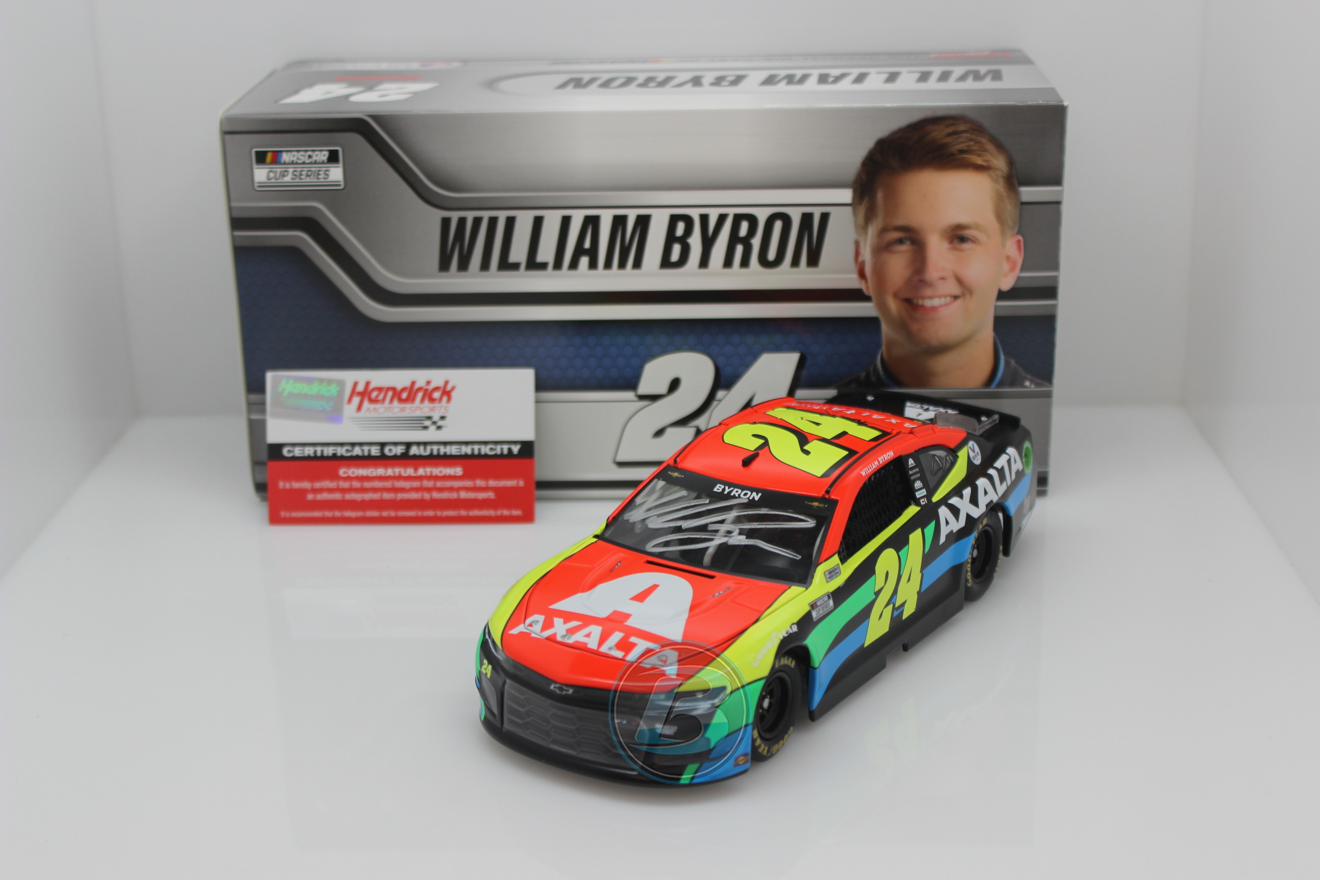 NASCAR 2021 WILLIAM BYRON #24 AXALTA 1/24 CAR 