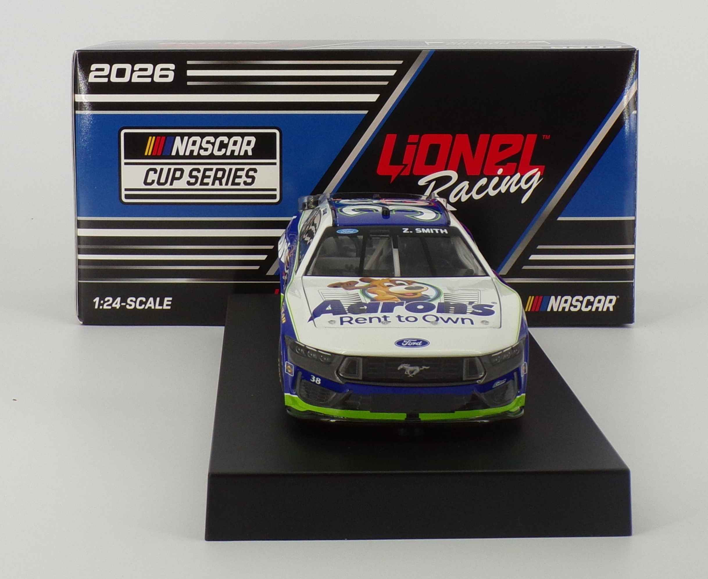Zane Smith 2026 Aaron's Lucky Dog 1:24 Nascar Diecast