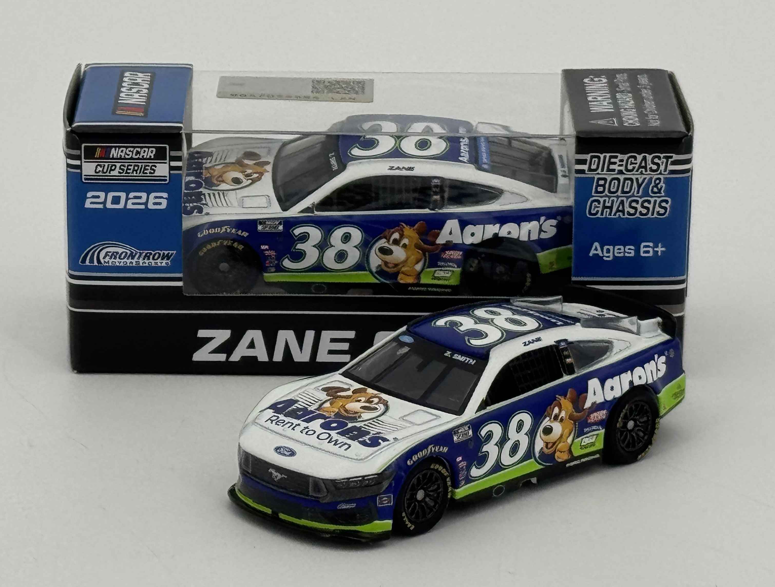 Zane Smith 2026 Aaron's Lucky Dog 1:64 Nascar Diecast