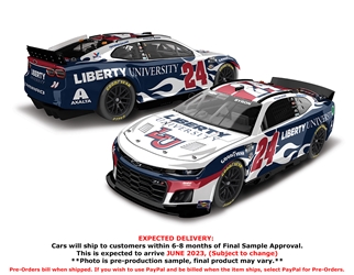 *Preorder* William Byron 2023 Liberty University 1:64 Nascar Diecast William Byron, Nascar Diecast, 2023 Nascar Diecast, 1:64 Scale Diecast,
