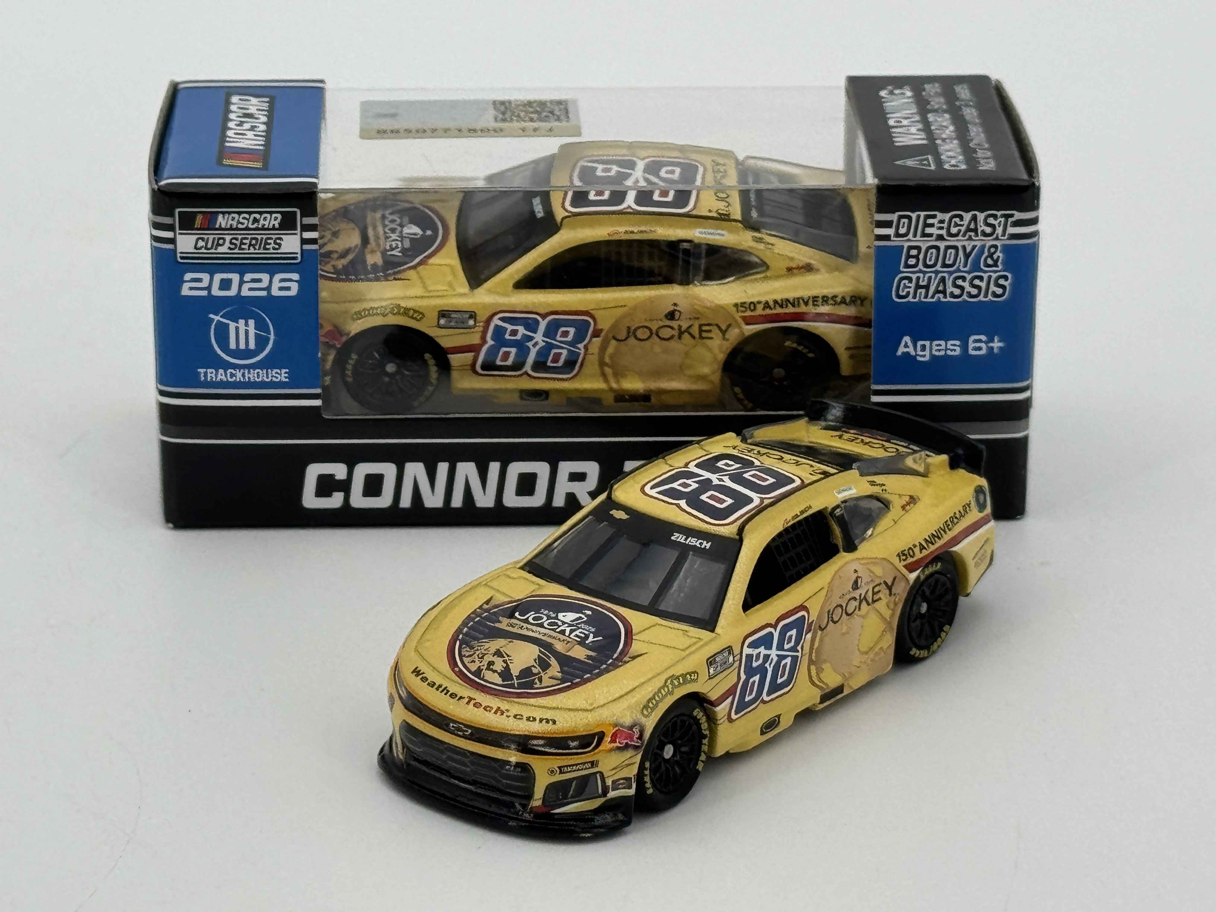 Connor Zilisch 2026 Jockey 150th Anniversary 1:64 Nascar Diecast