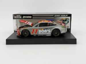 Denny Hamlin 2026 Bob's Discount Furniture 1:24 Raw Finish Nascar Diecast Denny Hamlin, Nascar Diecast, 2026 Nascar Diecast, 1:24 Scale Diecast