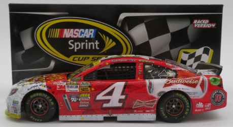 Kevin Harvick 2014 Budweiser Homestead Win 1:24 Nascar Diecast Kevin Harvick, Nascar Diecast, 2014 Nascar Diecast, 1:24 Scale Diecast