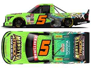 *Preorder* Bayley Currey 2026 Monster Truck Wars T-Rex 1:64 Nascar Diecast Bayley Currey, Nascar Diecast, 2026 Nascar Diecast, 1:64 Scale Diecast,