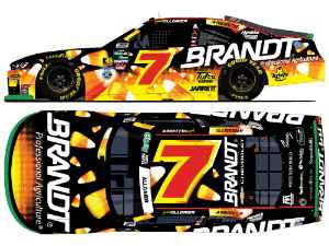 *Preorder* Justin Allgaier Autographed 2026 Brandt Halloween 1:24 Nascar Diecast - O'Reilly Auto Parts Series Justin Allgaier, Nascar Diecast, 2026 Nascar Diecast, 1:24 Scale Diecast, Autographed