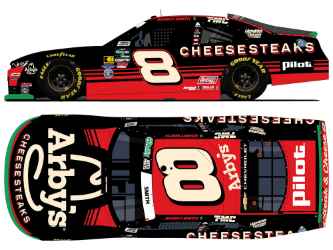 *Preorder* Sammy Smith Autographed 2026 Arbys Cheesesteak Chevrolet 1:24 Nascar Diecast - OReilly Auto Parts Series Sammy Smith, Nascar Diecast, 2026 Nascar Diecast, 1:24 Scale Diecast, Autographed