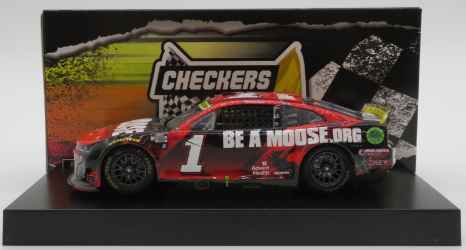 Ross Chastain 2022 Moose Fraternity Checkers or Wreckers 1:24 Nascar Diecast Ross Chastain , Nascar Diecast, 2022 , Nascar Diecast,1:24 Scale Diecast