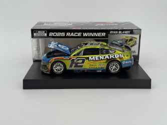 Ryan Blaney 2025 Menards / Phoenix 11/2/25 Race Win 1:24 Color Chrome Nascar Diecast Ryan Blaney, Nascar Diecast, 2025 Nascar Diecast, 1:24 Scale Diecast